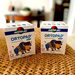 2 boxes Ortopad Eye Patches by Master Aid